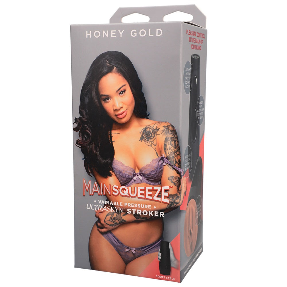Doc Johnson Main Squeeze - Honey Gold Pussy